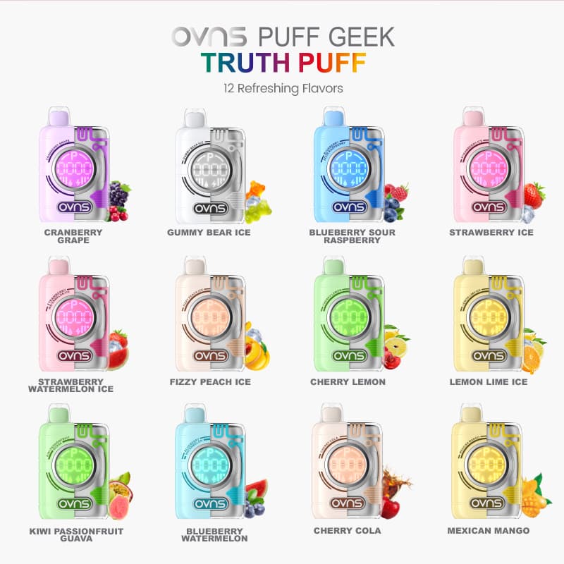 OVNS Puff Geek sabor OVNS Puff Geek sabor
